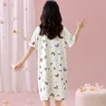 thumbnail image 5 of Tkrady Dress for Girls Spring Summer New Short Sleeve Comfortable Cute Nightdress, Sizes 5-11 Years, 5 of 7