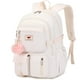 thumbnail image 1 of Mochila para portátil LXYGD de 15.6 pulgadas para niños de escuela primaria, color blanquecino, 1 of 6