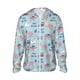 thumbnail image 1 of Fotbe Brain Training Chaqueta con Protección Solar UPF 50+ para Hombre y Mujer, Camisa con Capucha y Bolsillos-X-Large, 1 of 7
