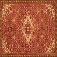 thumbnail image 1 of Ahgly Company Indoor Square Persian Orange Traditional Area Rugs, 7' Square, 1 of 1