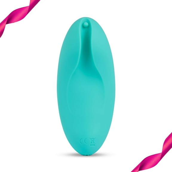 Sweet Vibes Tulips Vibrating Massager with 10 Settings, External Massager for Women and Couples, Hand Massage Bullet Vibrator, Silicone, Waterproof & Rechargeable Bullet Vibrator for Women, Mint