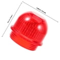 thumbnail image 4 of EXHUMKY Plastic Warning Lamp Cover Safety Lamp PC Red 1Set, 4 of 5