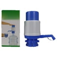 thumbnail image 4 of Bewildely Bomba dispensadora de botellas de agua de presión, bombas manuales universales para oficina Organizadores de utensilios de cocina blanco y azul, 4 of 6