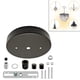 thumbnail image 2 of Cubiertas de Disco de Luz Colgante Yuyangstore Base de Techo Negro, 2 of 8