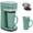 Greener, variant on Coffee Machine, Single Serve Coffee Maker,One Cup Coffee Maker with Reusable Filter & One-touch Control Button, Portable Brewer for Camping, Travel & Home, Easy To Clean& Store, 15oz/450ml