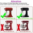 Kitchen Paddle Flat Beater Mixer Attachments for Kitchenaid 4.55QT