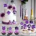 thumbnail image 2 of Purple and Black Retirement Decorations - 36PCS Retirement Cupcake Toppers, Retirement Party Decorations for Women, Happy Retirement Party Decorations, Retired Party Table Decorations, 2 of 6
