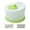 Green, variant on Blueek Kitchen Salad Vegetable Tool Dehydrator Household Vegetable Washing Basin Fruit Dryer Hand-cranked Dehydration Spins Dryer
