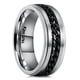 thumbnail image 1 of Anillo giratorio King Will Intertwine de acero inoxidable de 8 mm para hombre, 1 of 7