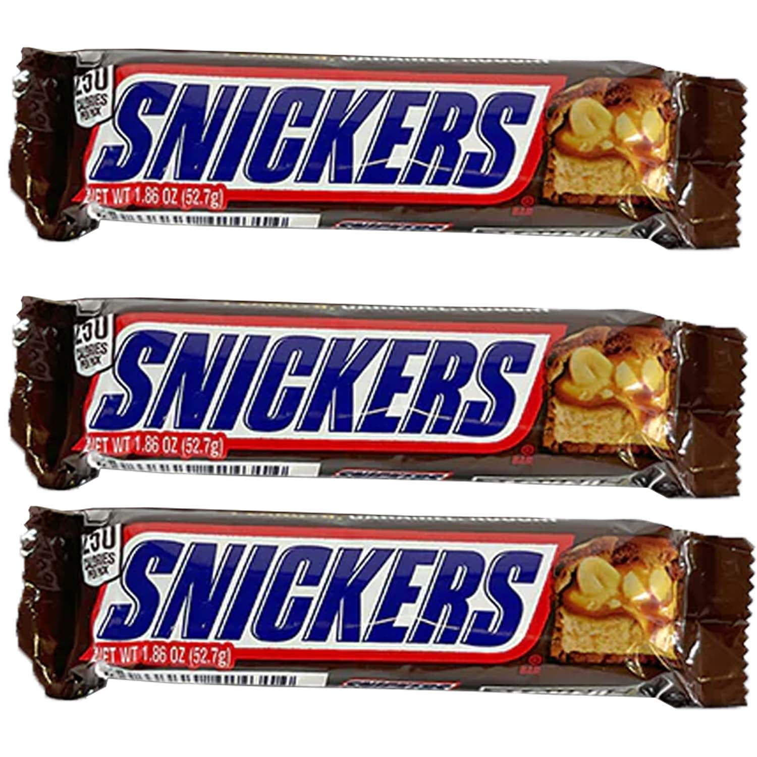 SNICKERS High Protein Chocolate Candy Bars, 48 Ct