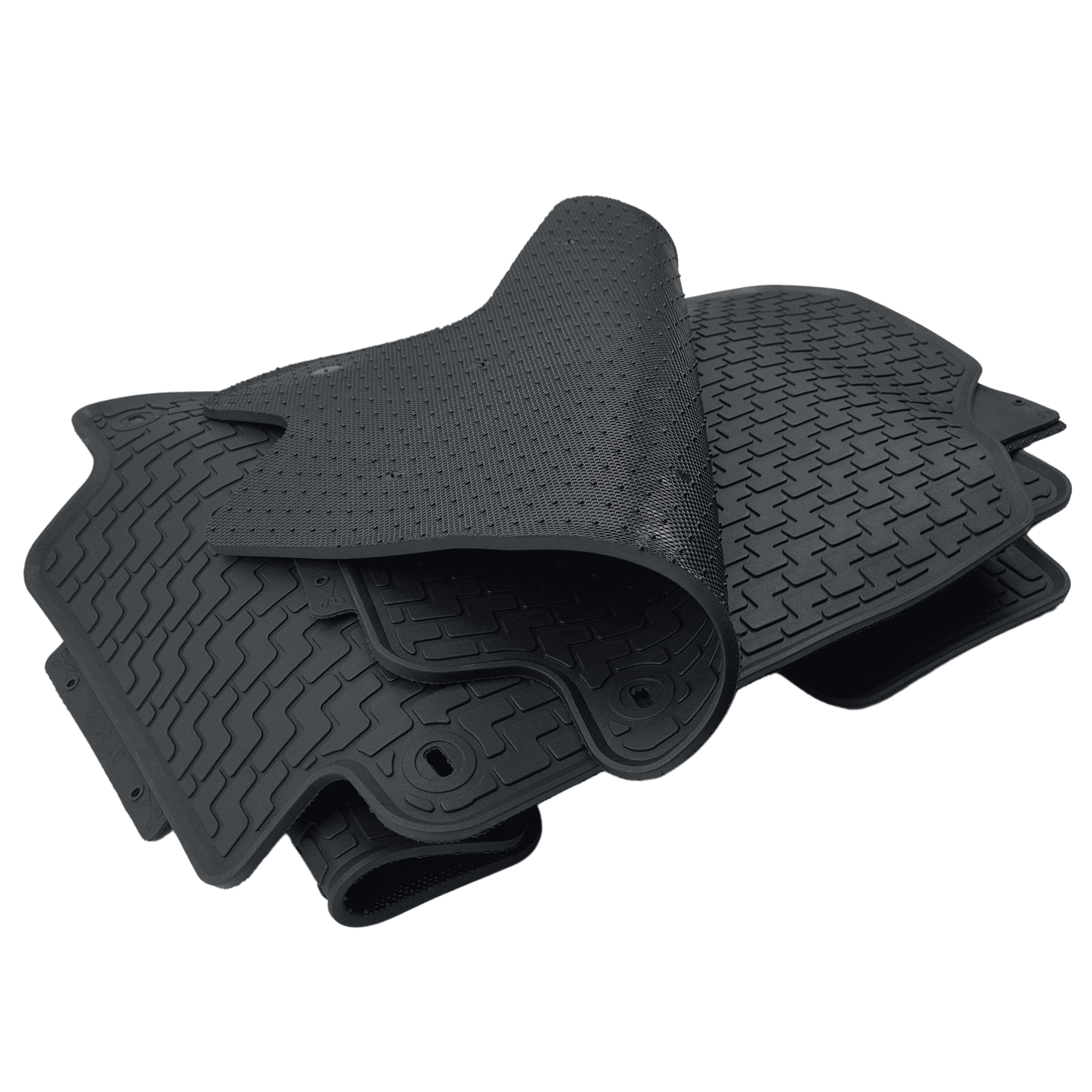 Floor Mats For 2011-2017 Honda Odyssey (RL5) Heavy Duty Custom Fit All Weather Floor Liner 3 ROW Full Set Rubber