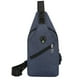 thumbnail image 1 of Men's Multifunctional Chest Bag Messenger Bag Fashion Casual Shoulder Messenger Bag Tarpaulin Small Backpack, 1 of 5