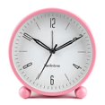 thumbnail image 1 of Silent Alarm Clock Non Ticking Analog Alarm Clocks Minimalistic Round Metal Light Alarm Clock 26s, 1 of 5