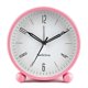 thumbnail image 4 of Silent Alarm Clock Non Ticking Analog Alarm Clocks Minimalistic Round Metal Light Alarm Clock 26s, 4 of 5