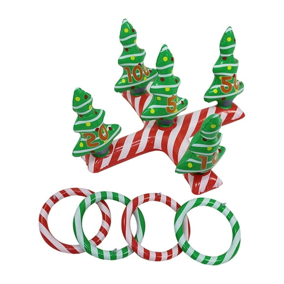 Juego de lanzamiento inflable de Árbol de Navidad Yuyangstore Favores de la familia decoración