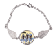 thumbnail image 1 of Carrera de bicicletas Pulsera pulsera pulsera alas de ángel pulsera, 1 of 3