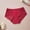 c01Red, variant on Large Size Lingerie Panties for Women Pack V-Waist Lace Womens Underwear Boyshorts Panty Black XXXL