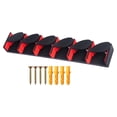 thumbnail image 3 of Piezas de Soporte para Caña de Pescar, Piezas de Reparación, Organizador Accs, 6 Cañas, Soporte para Caña, Suministros para Montaje en Pared, Soporte , Rojo Soledad Soporte para caña de pescar, 3 of 10