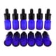 thumbnail image 1 of 12 botellas de vidrio vacías rellenables con gotero de 5, 10 y 15 ml 5ML, 1 of 8