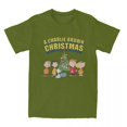 thumbnail image 1 of Camiseta especial de Navidad de Peanuts Charlie Brown Snoopy para hombres y mujeres, camiseta novedosa, camiseta de cuello redondo, camiseta de algodón, ropa recién llegada, 1 of 5