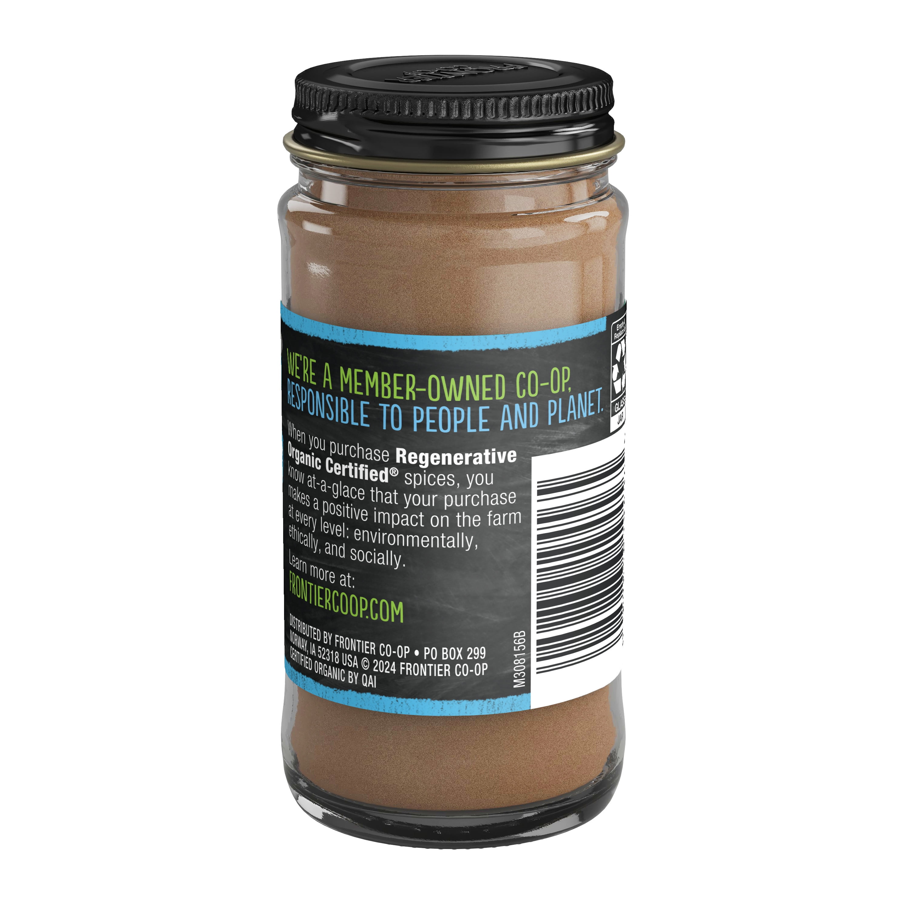 Frontier Co-op Fair Trade Organic Ceylon Cinnamon, 1.76 oz Bottle
