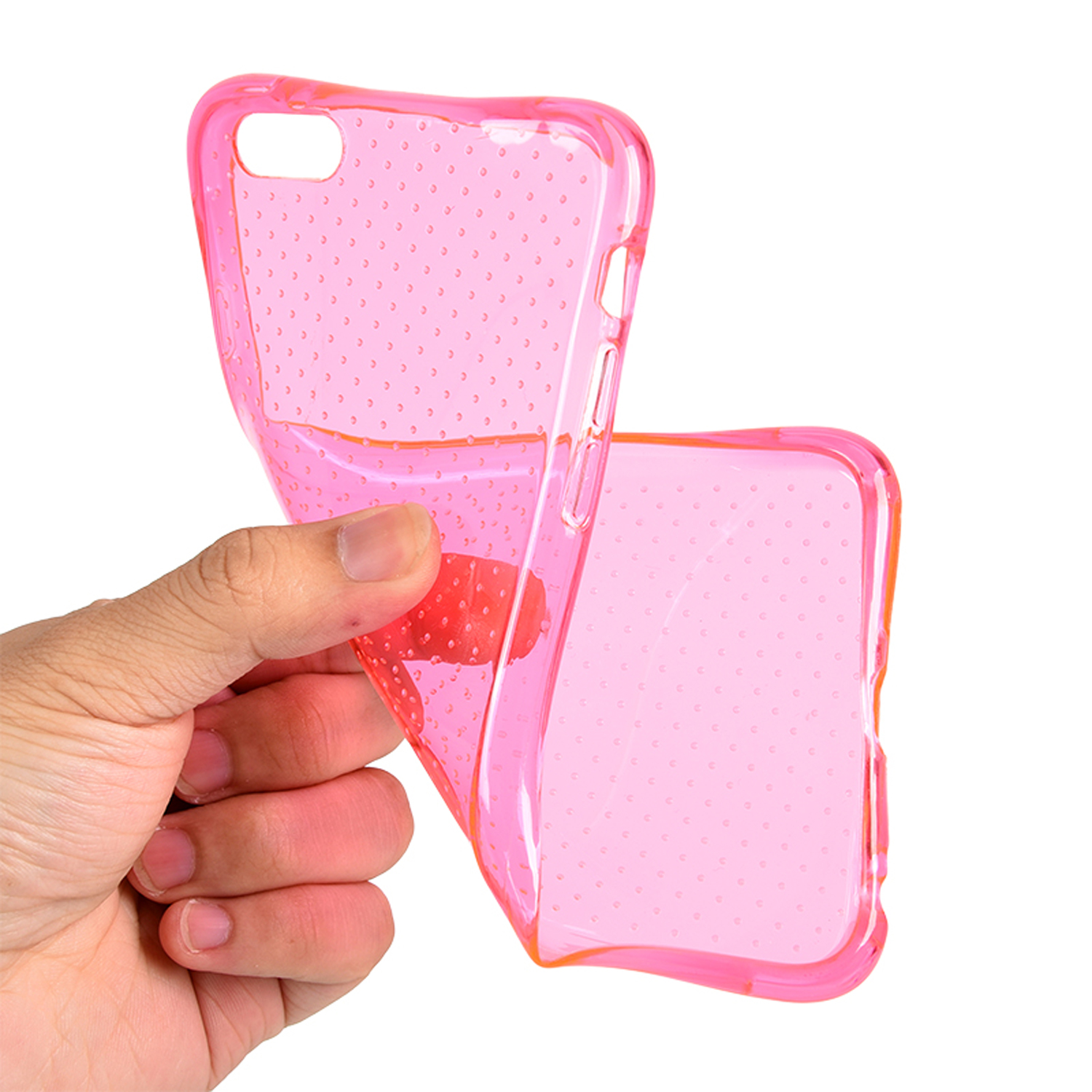 Translucent Crystal Slim Flexible TPU Skin Case for iPhone 6 Plus iPhone 6s Plus