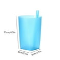 thumbnail image 6 of Yooshoverk Candy-Colored Plastic Straw Cup, Lid-Free for Juices and Drinks, 6 of 6