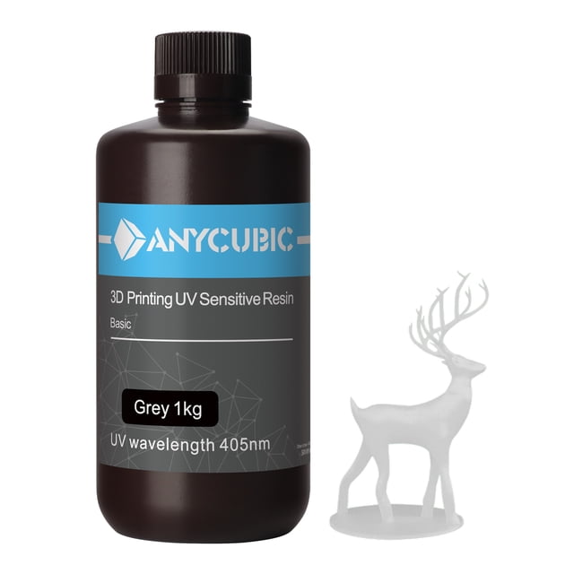 Resina de impresora 3D ANYCUBIC 405nm LCD Material de resina de curado rápido