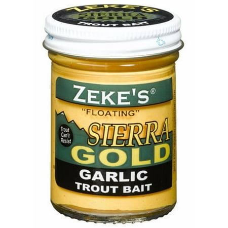 Zekes Sierra Gold Garlic Trout Fishing Bait