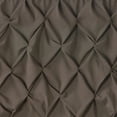 thumbnail image 4 of VCNY Home Carmen Chocolate Solid Color Rod Pocket Light-Filtering Curtain Valance, 60" x 20", 4 of 5