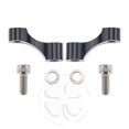 thumbnail image 1 of 2x Mirror Riser Set Black Universal 10mm Mount Adapter Right Hand Threaded, 1 of 3