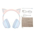 thumbnail image 2 of Auriculares de Música Plegables, Auriculares Con Orejas de Gato Led de 7 Colores, Auriculares para una una una conexión estable dento de 10 m, 2 of 7