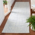 thumbnail image 2 of SAFAVIEH Marbella Kire Geometric Runner Rug, Blue/Ivory, 2'3" x 9', 2 of 11