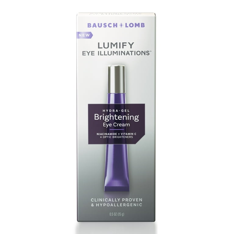 BAUSCH+LOMB LUMIFY 目薬 LUMIFY Eye Illuminations Hydra-Gel Brightening Eye Cream for