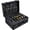Black, variant on Black Barber Accessories Case Professional Tool Organizer for Clippers and Supplies