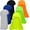 Assorted Color, variant on 6 count Hard Hat Sun Shade Cooling Skull Cap Sun Protector Quick Dry Shade for Women Men