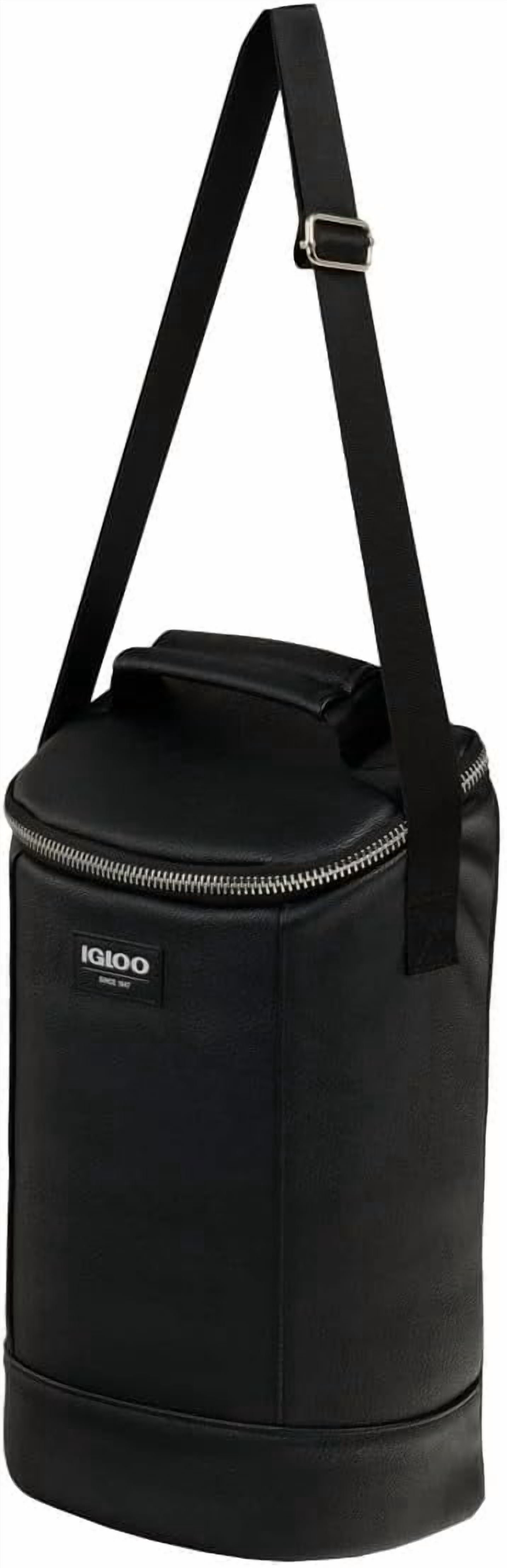 Igloo Luxe Collection Beverage Tote, MaxCold Insulation, Removable Divider, Metallic Liner