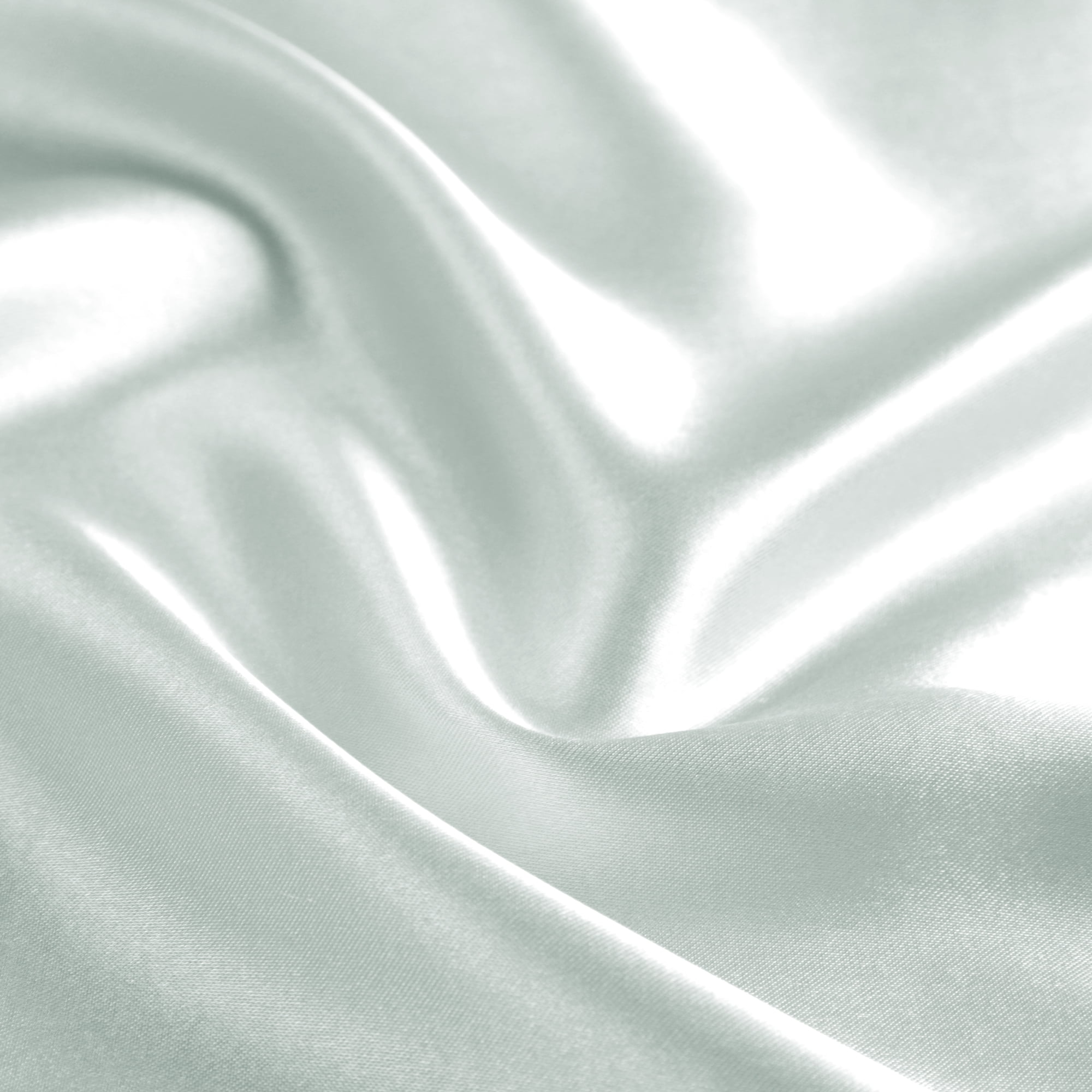 Unique Bargains Set of 2 Durable Soft Enveloped Closure Satin Pillowcase Gray King(20"x36"）
