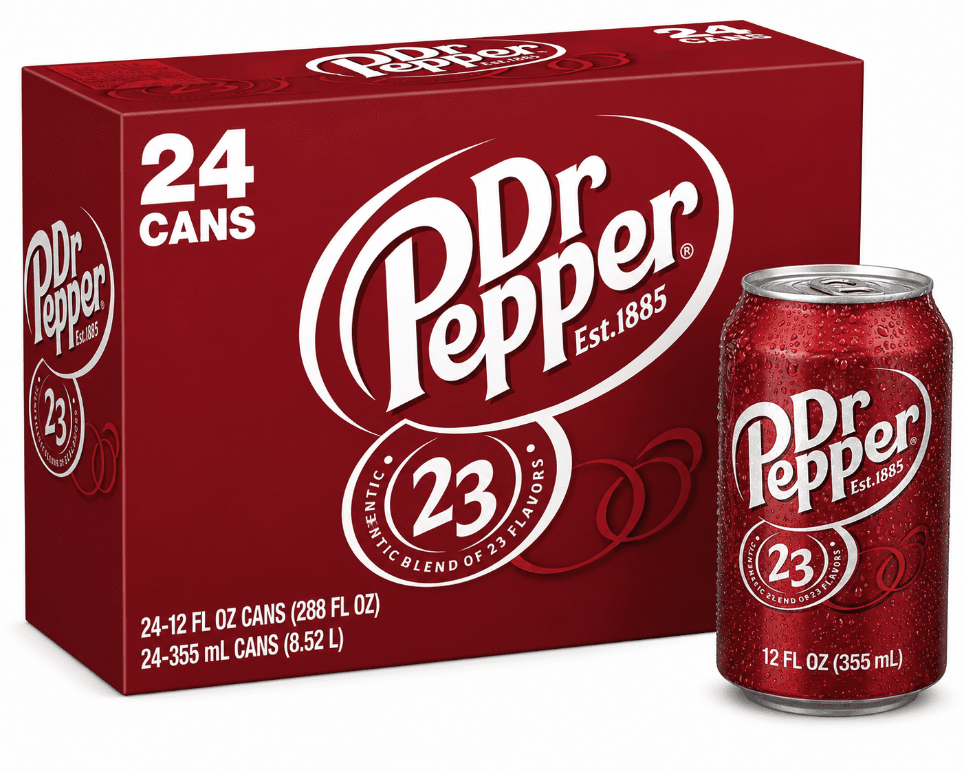 ドクタースタイル 12ピース×20袋 Dr. Pepper Soda, 20oz Bottles, Pack of 12, Total 240 Fluid Ounces