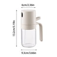 thumbnail image 3 of Atomizing Oil Spray Can Kitchen Fryer Oil Spray Can Press Type Oil Spray Bottle Household Glass Oil Can Leak-proof Oil, 3 of 9