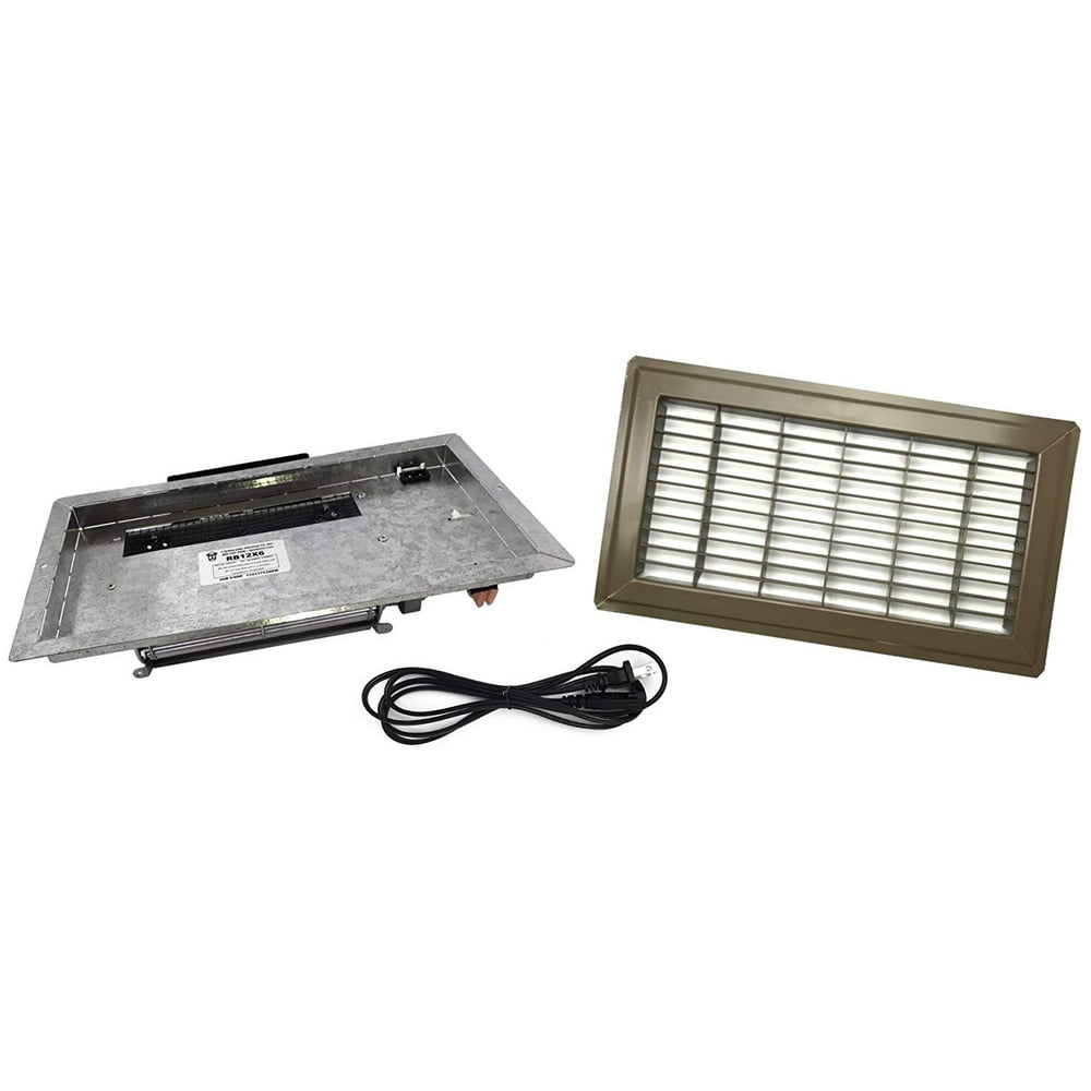Tjernlund RB12X6B Brown Duct Booster Register Booster Fan for 6 Inch by