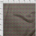 thumbnail image 2 of oneOone Cotton Poplin Fabric Floral Mandala Block Print Fabric By Yard 56 Inch Wide, 2 of 4