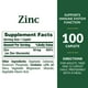 thumbnail image 2 of Suplemento Nature's Bounty Zinc en cápsulas de 50 mg, 100 unidades x 2, 2 of 5