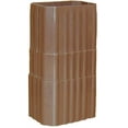 thumbnail image 2 of GENOVA PRODUCTS Duraspout Gutter Coupler, Brown Vinyl, 2 x 3-In. AB203, 2 of 2