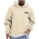 thumbnail image 2 of Dolkfu Sudadera con capucha para hombres, sudadera holgada con capucha, sudadera de manga larga para hombres en invierno XXXL, 2 of 5