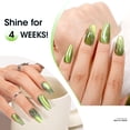 thumbnail image 5 of Gellen Cat Eye Gel Nail Polish, 18ML Dual Colour Natural Glitter Gel Polish Set, Soak off Nail Gel Polish At Home DIY Salon Use, Jewel Green, 5 of 9