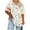 White 02, variant on Erwazi Plus Size Tops for Women Summer Oversized T Shirts Floral Printed Blouses Short Sleeve V-Neck Tunic Loose Tees