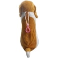 thumbnail image 4 of Estuche para lápices con diseño de animales de peluche y perro para adolescentes y neceser, 1 paquete, color marrón y blanco., 4 of 7