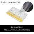 thumbnail image 2 of 2 Pack Plastic Couch Cover & 2 Pack Battery Tape, Furniture Covers, Waterproof Couch Cover, Extra Large Plastic Tarp Couch Covers for Sectional Sofa L Shape, Storage Moving Supplies, 2 of 9