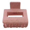 thumbnail image 1 of French Hair Claw Clip Retro Solid Color Rectangle Hair Clamp Hollow Hair Claw, 1 of 10